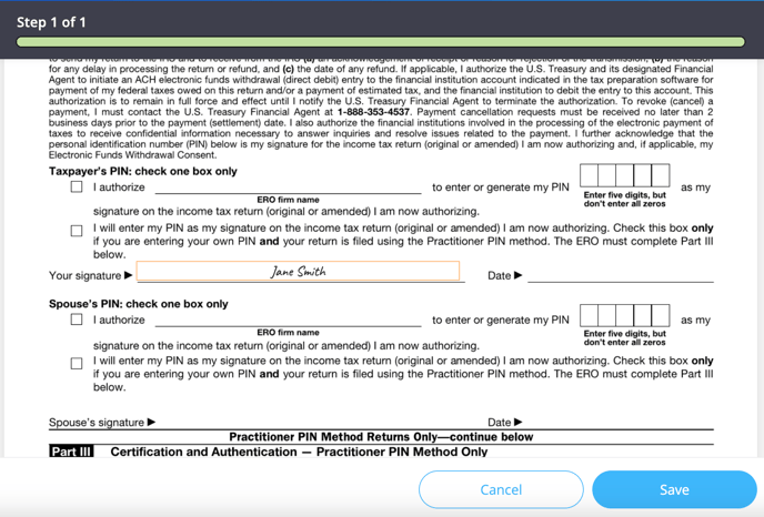 Tax Return